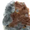 Fluorite naturelle verte : Échantillon sur roche pour collection - 6