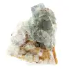 Spécimen géologique Fluorite : Pierre du Maroc avec cristaux - 1