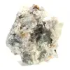 Fluorite brute du Maroc : Gros cristal vert sur roche mère - 3