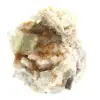 Fluorite brute du Maroc : Gros cristal vert sur roche mère - 4