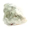 Pierre Fluorite verte brute : Échantillon cristallisé sur roche - 4