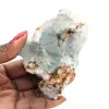 Fluorite verte sur gangue : Petit modèle de collection Maroc - 0