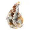 Roche de Fluorite verte : Grand cristal sur sa gangue - 2