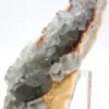 Roche de Fluorite verte : Grand cristal sur sa gangue - 6