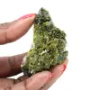 Épidote verte du Maroc sur gangue fine - 0