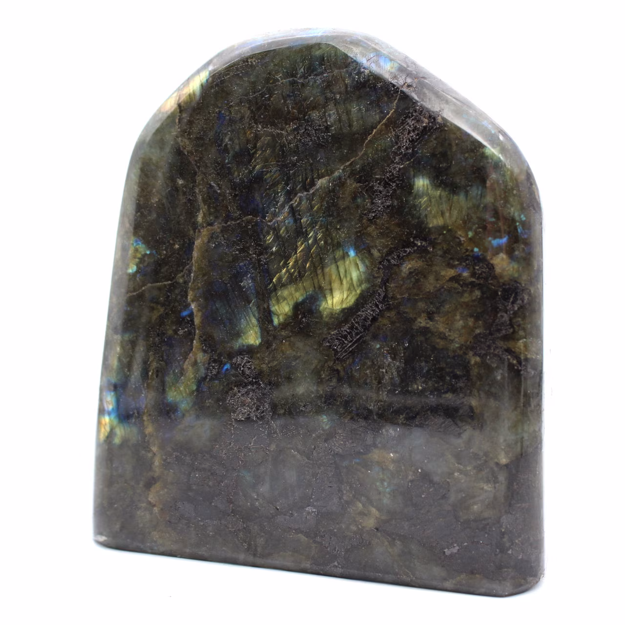 Labradorite Polie Madagascar, Spécimen Décoratif