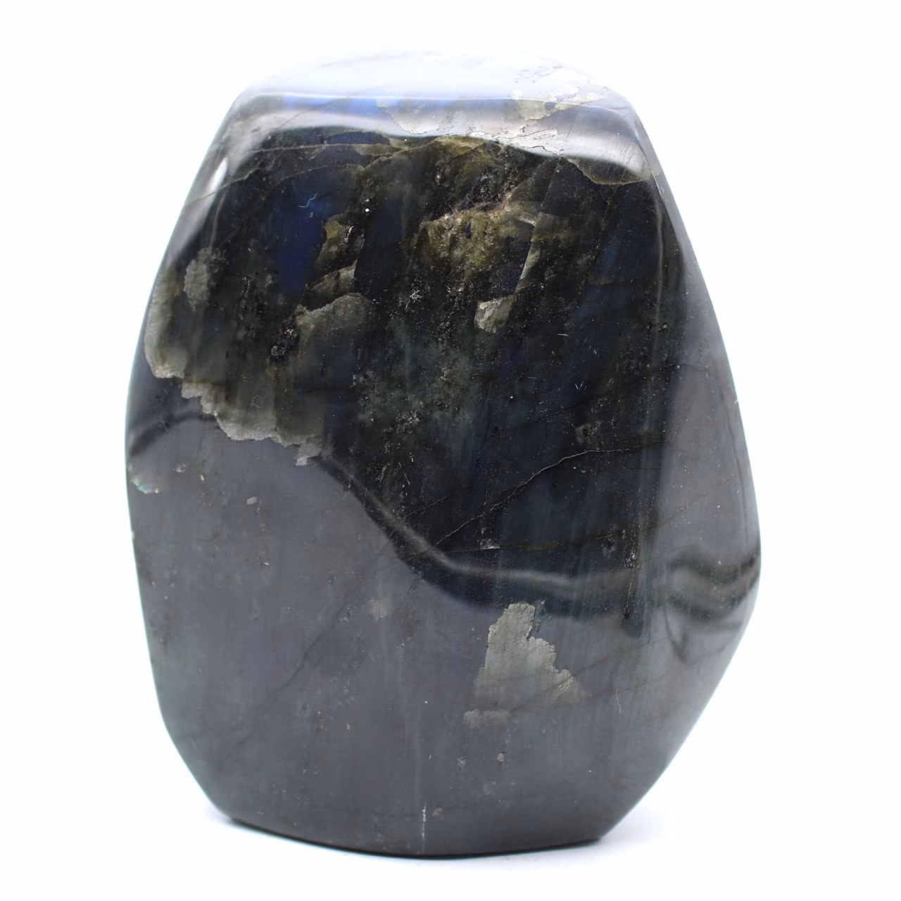 Grande Pièce Polie de Labradorite de Madagascar