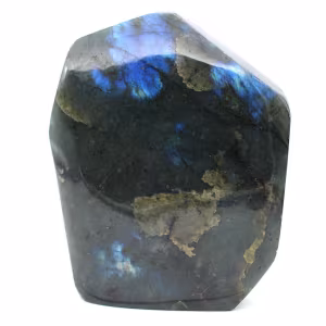 Pierre Naturelle de Labradorite Polie, Décoration Minérale