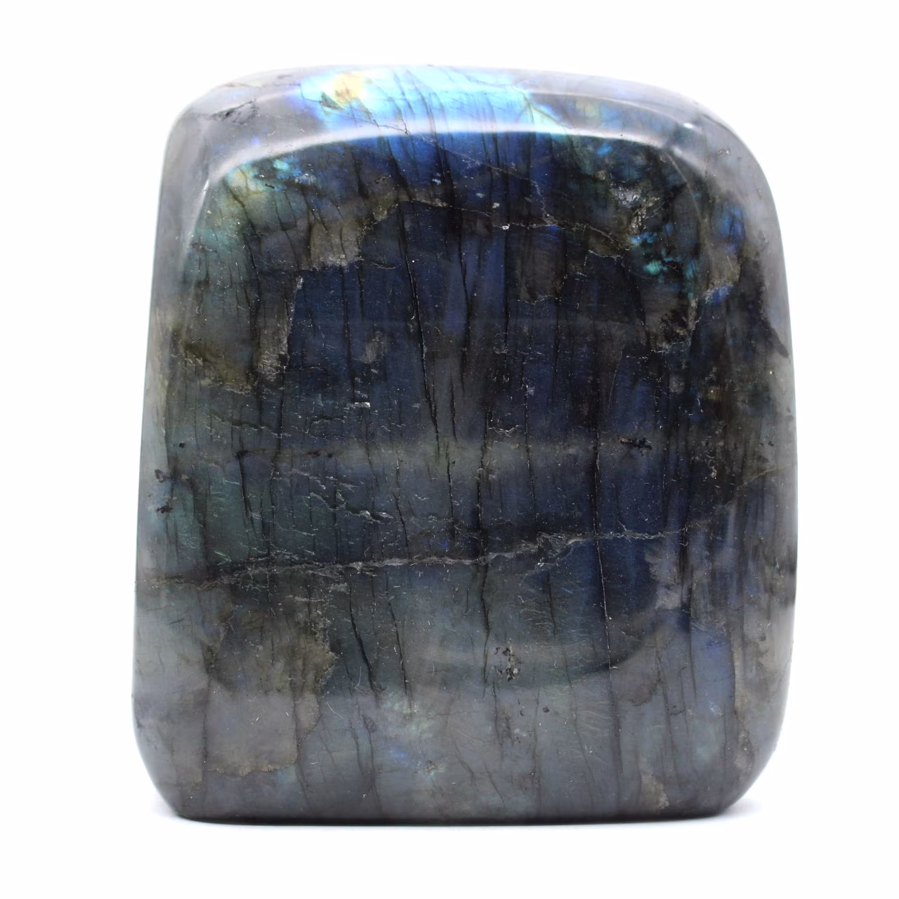 Petit Ornement Labradorite Polie, Madagascar