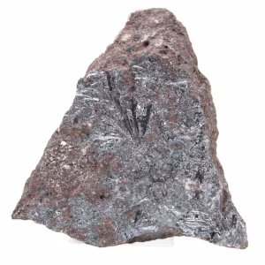 Pyrolusite Maroc, Fragment de roche Cristallisation