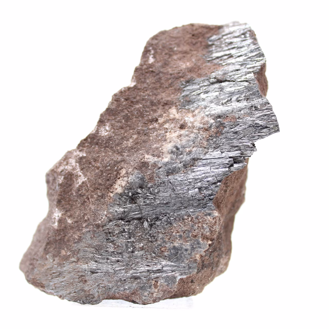 Cristallisation de Pyrolusite du Maroc, Pièce Brute