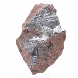 Cristaux de Pyrolusite, Roche Minérale Maroc