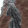 Authentique Pyrolusite en Cristaux sur Matrice - 3