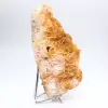 Cristallisation naturelle de barytine orange marocaine - 1
