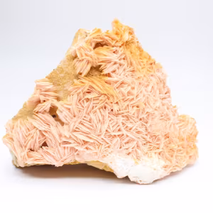 Cristaux de barytine orange du Maroc pour collection