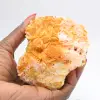 Barytine orange marocaine à cristaux naturels - 4