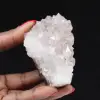 Druses de Quartz avec Goethite, Spécimen minéral 155g - 0