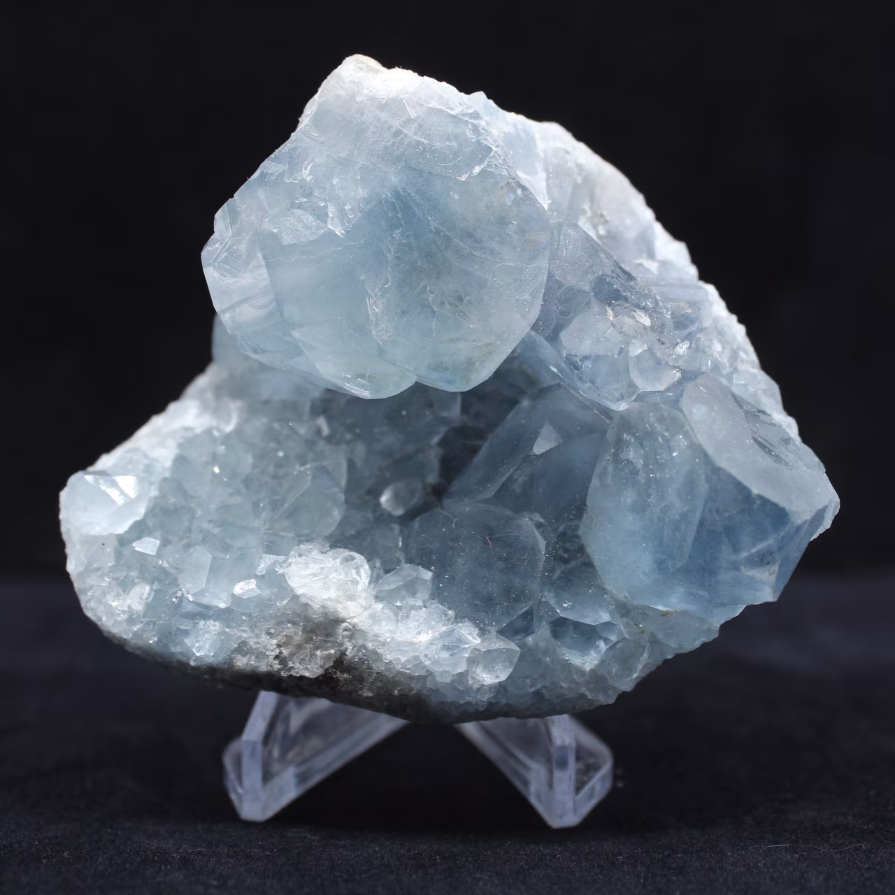 Géode de Célestine Bleue de Madagascar