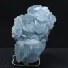 Célestine Malgache : Druse de Cristaux Bleus - 0