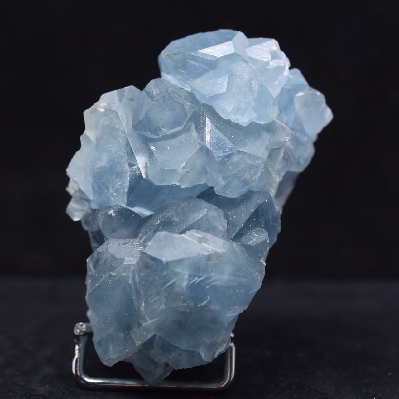 Célestine Malgache : Druse de Cristaux Bleus