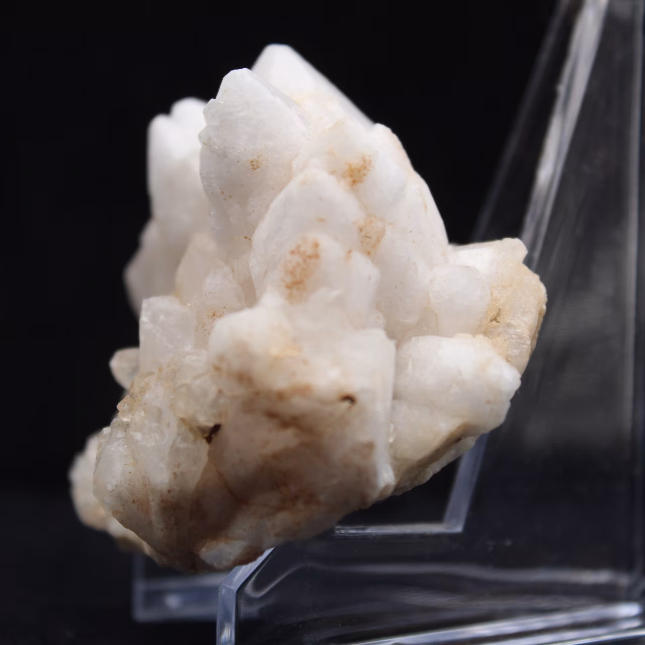 Quartz fleur naturel du Maroc à cristaux visibles