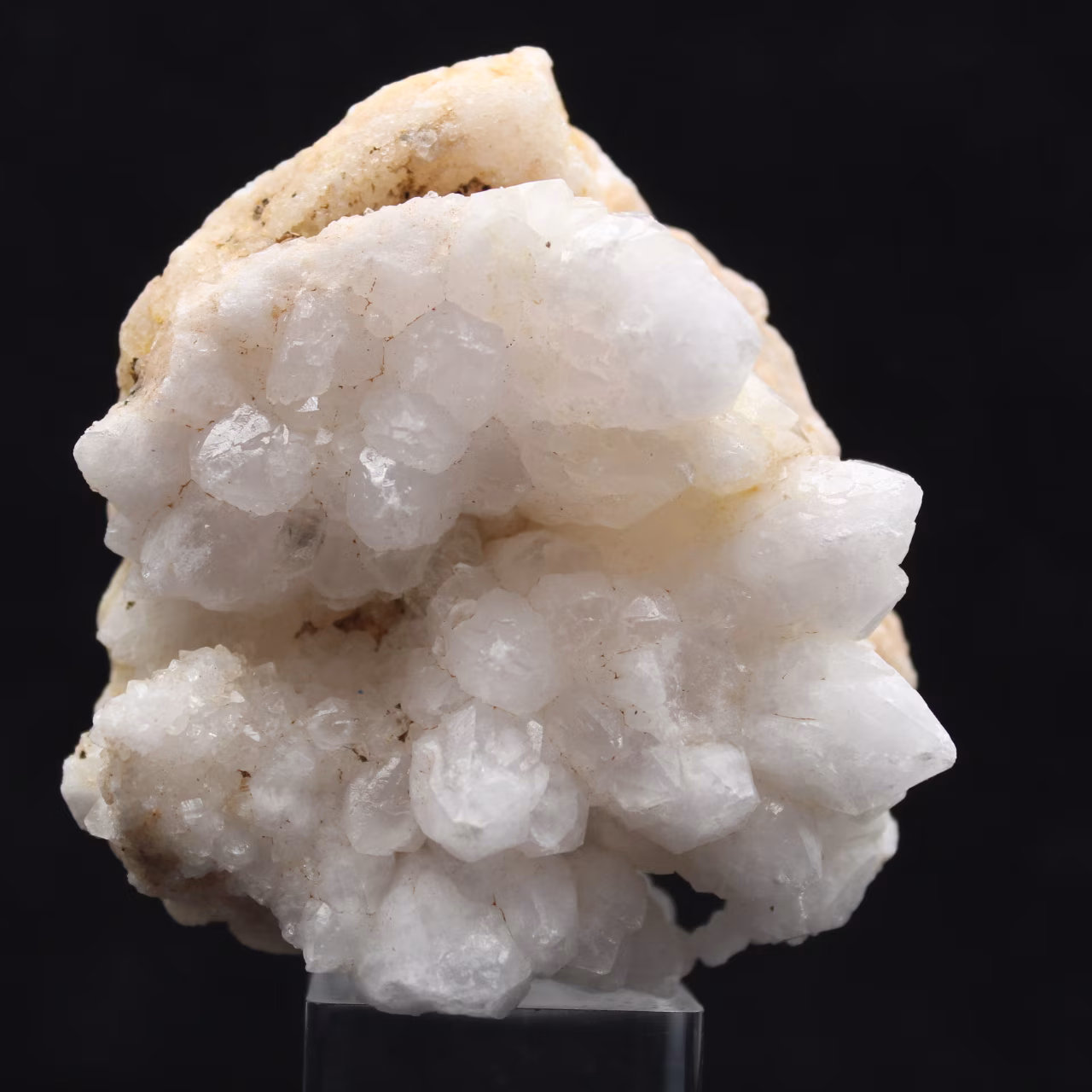Cristallisation de quartz fleur originaire du Maroc