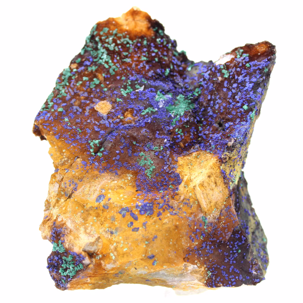 Spécimen Malachite Azurite Maroc