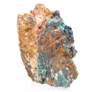 Duo Malachite Azurite sur gangue