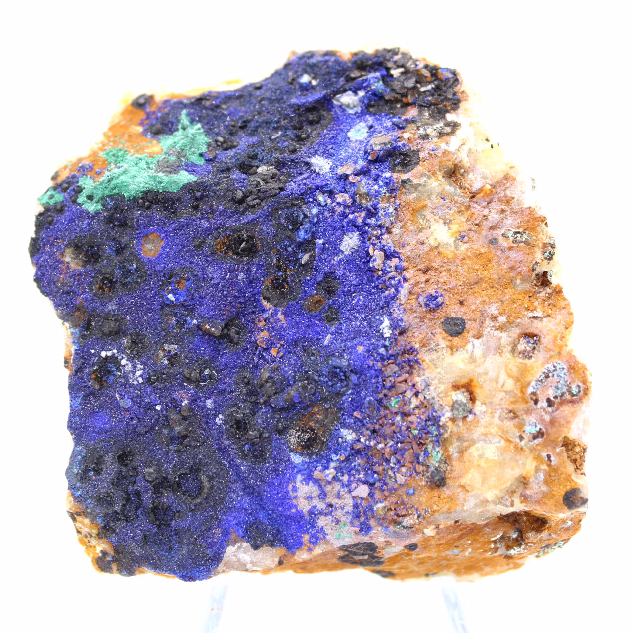 Cristaux Malachite Azurite Maroc