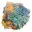 Minéral brut Azurite Malachite — 14
