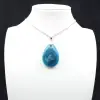 Pendentif en Apatite Bleue de Madagascar - Pierre Naturelle - 5