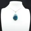 Pendentif Apatite Bleue Madagascar - Minéralogie Authentique - 1