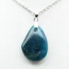 Pendentif Apatite Bleue Madagascar - Minéralogie Authentique - 2