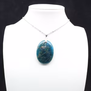Grand Pendentif Apatite Madagascar - Spécimen 19g