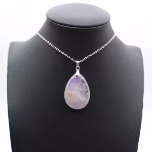 Pendentif Améthyste - Bijou Minéralogique Pur