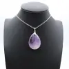 Pendentif Améthyste - Éclat Pourpre Naturel - 1