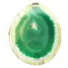 Agate du Brésil en tranche verte – Objet de collection 200 g - 0