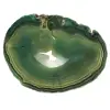 Tranche d'agate verte naturelle – Pièce décorative 250 g - 1