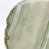 Tranche d'agate naturelle teintée vert – Brésil 240 g - 2