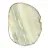 Tranche d'agate naturelle teintée vert – Brésil 240 g