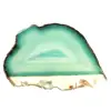 Agate verte Brésil – Tranche polie de 190 g - 0