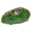 Tranche d'agate verte – Pierre naturelle 225 g, Brésil - 1
