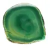 Agate verte en tranche – Grand spécimen Brésil 205 g - 1