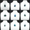 Pendentif en Apatite Bleue de Madagascar - Pierre Naturelle - 0
