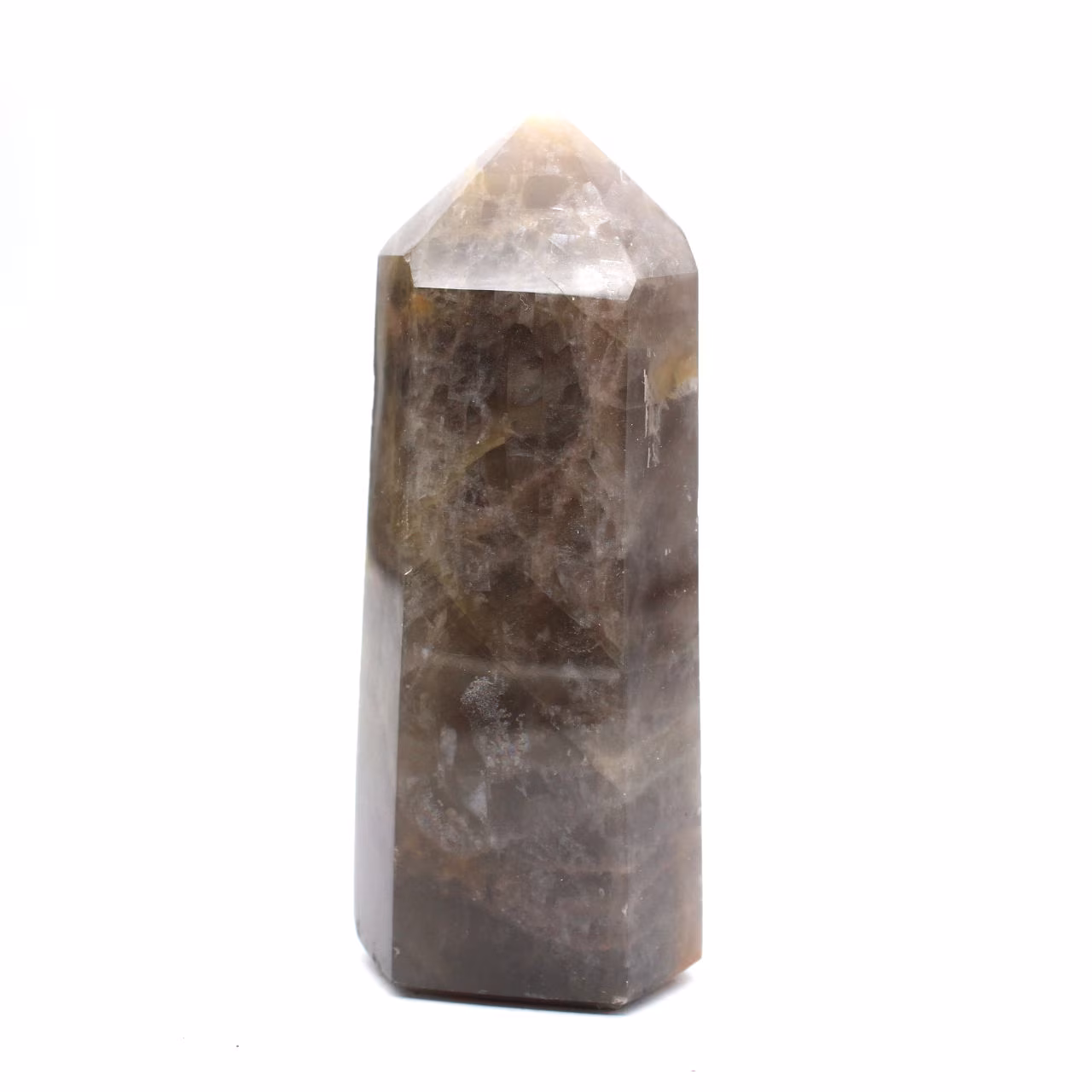 Prisme d'Origine Madagascar - Pierre de Lune Noire Microcline