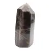 Prisme en Pierre de Lune Noire de Madagascar - Microcline dense - 3