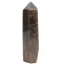 Prisme Léger en Microcline - Pierre de Lune Noire de Madagascar - 3