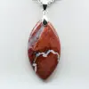 Pendentif Jaspe Rouge Madagascar - 0