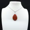 Jaspe Rouge Madagascar et Chaine - 1