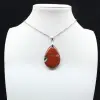 Jaspe Rouge Madagascar et Chaine - 2